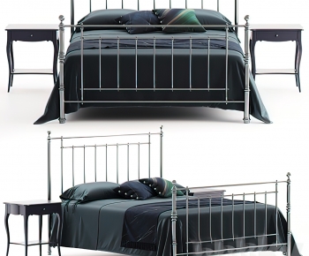 Modern Double Bed-ID:476025102
