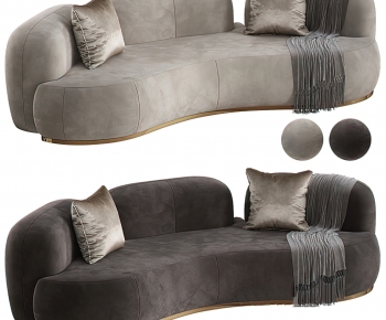 Modern Curved Sofa-ID:624964954