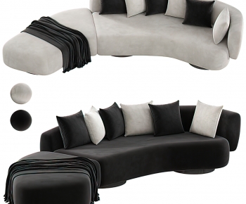 Modern Curved Sofa-ID:672633898