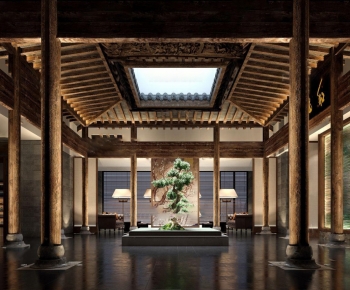 Chinese Style Lobby Hall-ID:771258123
