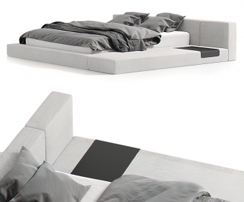 Modern Double Bed-ID:979657892