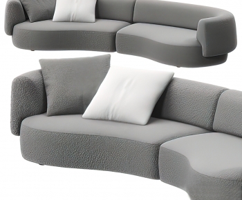 Modern Curved Sofa-ID:426589012