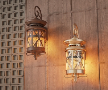 American Style Retro Style Wall Lamp-ID:270267014