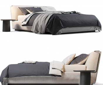 Modern Double Bed-ID:354940891