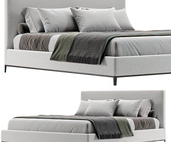 Modern Double Bed-ID:494486094