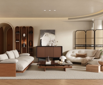 Modern A Living Room-ID:927633055