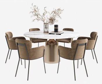 Modern Dining Table And Chairs-ID:335222012