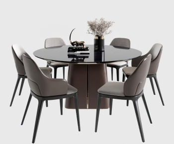 Modern Dining Table And Chairs-ID:347573045