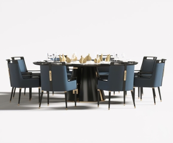 Modern Dining Table And Chairs-ID:816229108