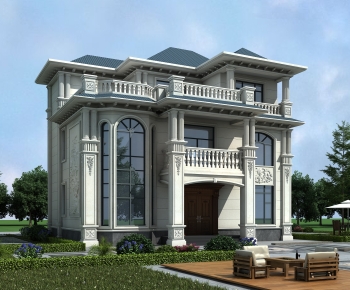 European Style Detached Villa-ID:480958948