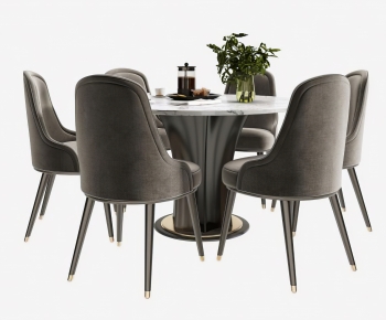 Modern Dining Table And Chairs-ID:751616006