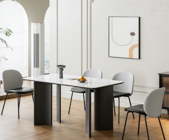 Modern Dining Table And Chairs-ID:651299008