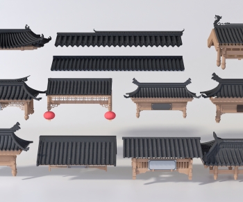 Chinese Style Building Component-ID:652499914