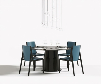 Modern Dining Table And Chairs-ID:199496039