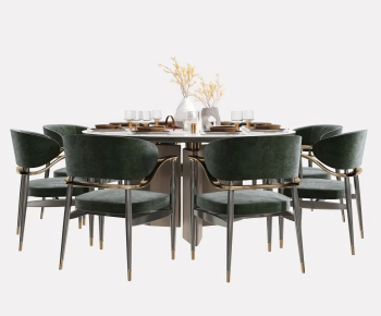 Modern Dining Table And Chairs-ID:185233125