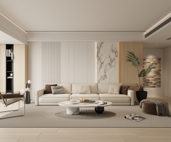 Modern A Living Room-ID:988892081