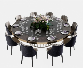 Modern Dining Table And Chairs-ID:784627915