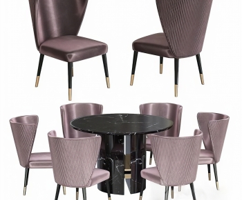 Modern Dining Table And Chairs-ID:912693981