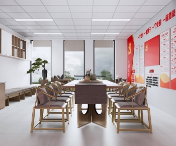 New Chinese Style Meeting Room-ID:827538017