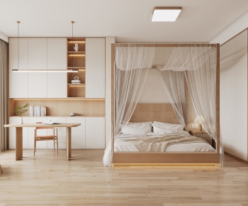 Japanese Style Bedroom-ID:260236981