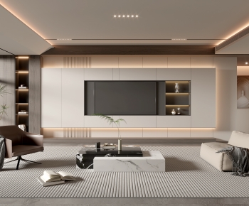 Modern A Living Room-ID:113471987