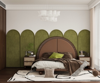 French Style Retro Style Children's Room-ID:125478034