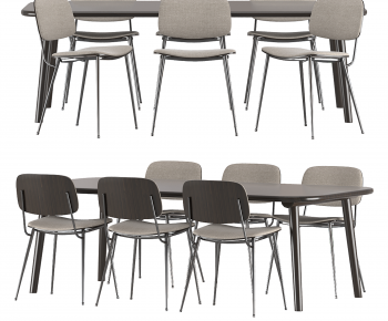 Modern Dining Table And Chairs-ID:883472922