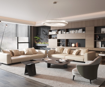 Modern A Living Room-ID:345514064
