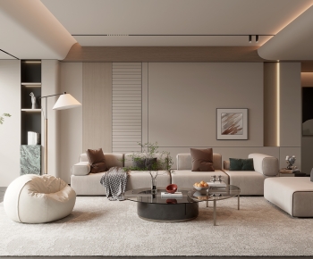 Modern A Living Room-ID:886158947
