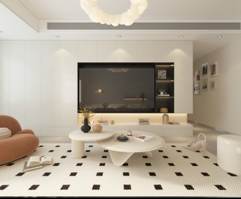 Modern A Living Room-ID:860923053
