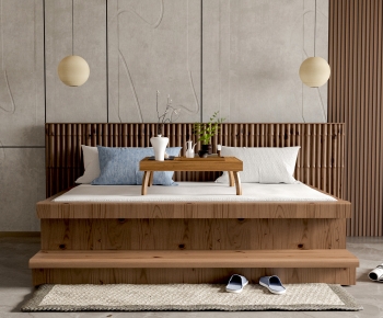 Japanese Style Double Bed-ID:915816077