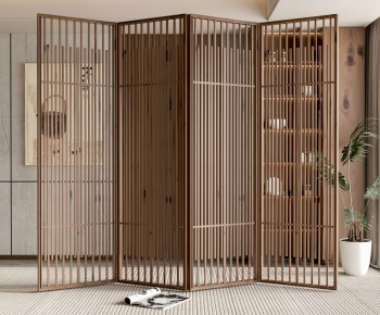 New Chinese Style Wooden Screen Partition-ID:568180159