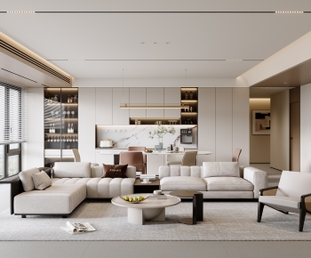 Modern A Living Room-ID:966636907