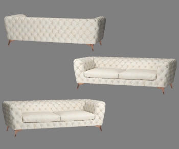 Simple European Style A Sofa For Two-ID:773685937