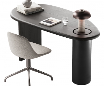 Modern Office Desk And Chair-ID:715720891