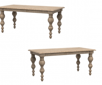 American Style Dining Table-ID:907808072