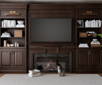 American Style TV Cabinet-ID:935039042