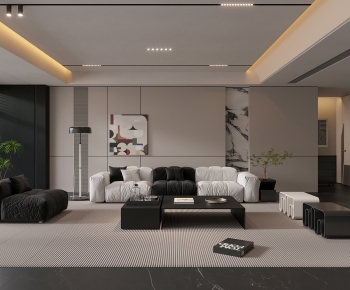 Modern A Living Room-ID:921803952