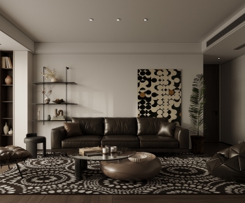 Modern A Living Room-ID:368874073