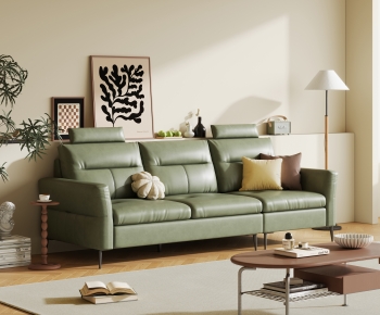 Modern Three-seat Sofa-ID:705123902