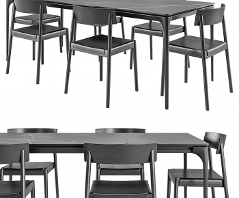 Modern Dining Table And Chairs-ID:965020907