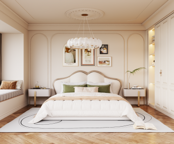 French Style Bedroom-ID:343399057