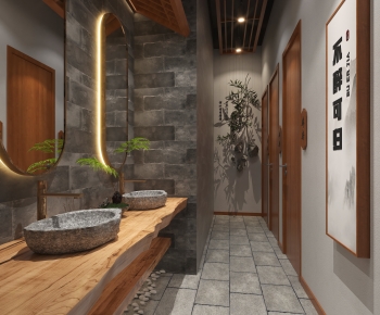 New Chinese Style Public Toilet-ID:317241917