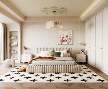 French Style Bedroom-ID:117927074