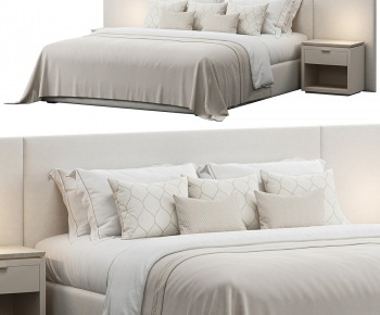 Modern Double Bed-ID:278722054
