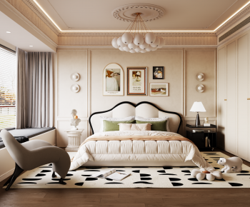 French Style Bedroom-ID:783286091