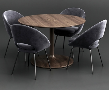 Modern Dining Table And Chairs-ID:204602969