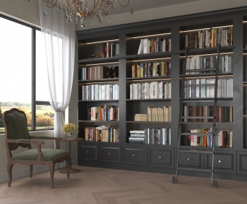 French Style Bookcase-ID:582854997
