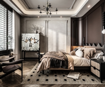 French Style Bedroom-ID:233074908