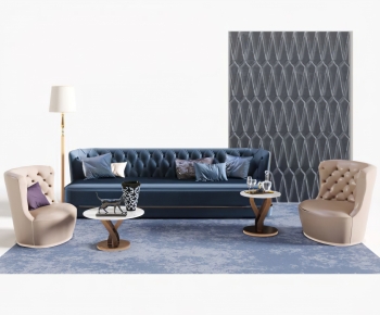 Simple European Style Sofa Combination-ID:894993072